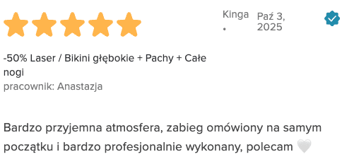 Opinia klientki 8