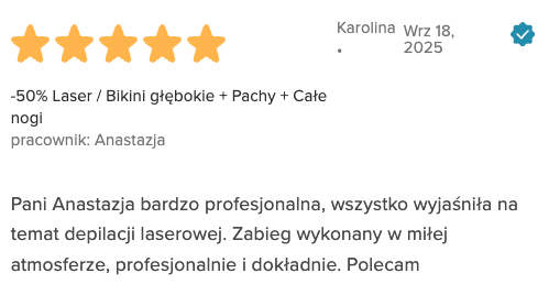 Opinia klientki 9